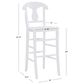 Linon Home Decor Vander Bar Stool in White, , large