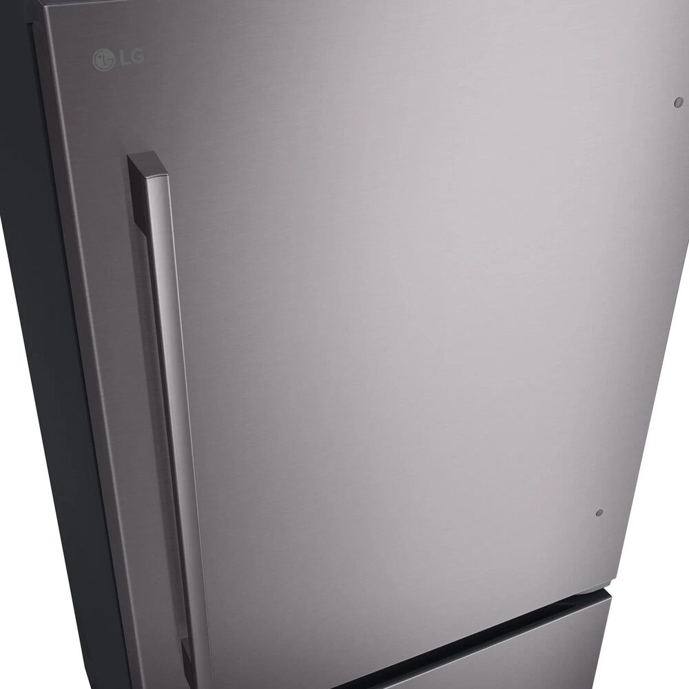 LG 26 Cu. Ft. Bottom Freezer Refrigerator in Black Stainless Steel, , large