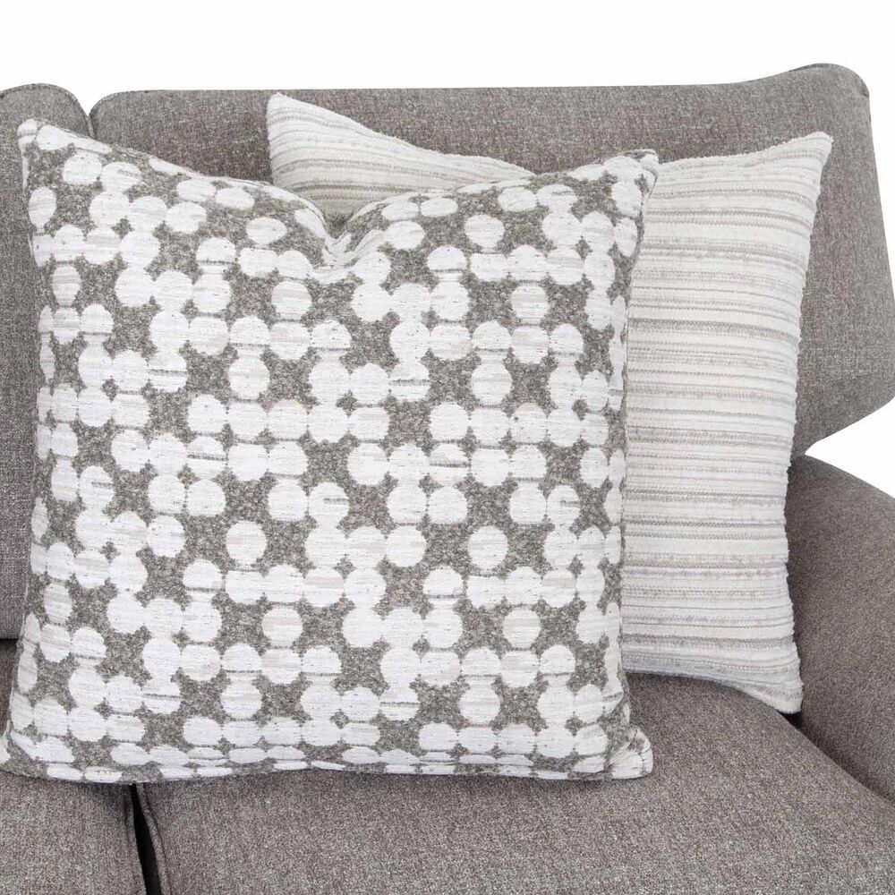 Moore Furniture Ashton Stationary Sofa in Kittery Pewter, , large