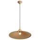 Golden Lighting Vistara 19.75" 1-Light Pendant in Latte, , large