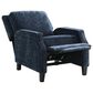 Lifestyle Solutions Shiloh Push Back Recliner in Navy Blue, , large