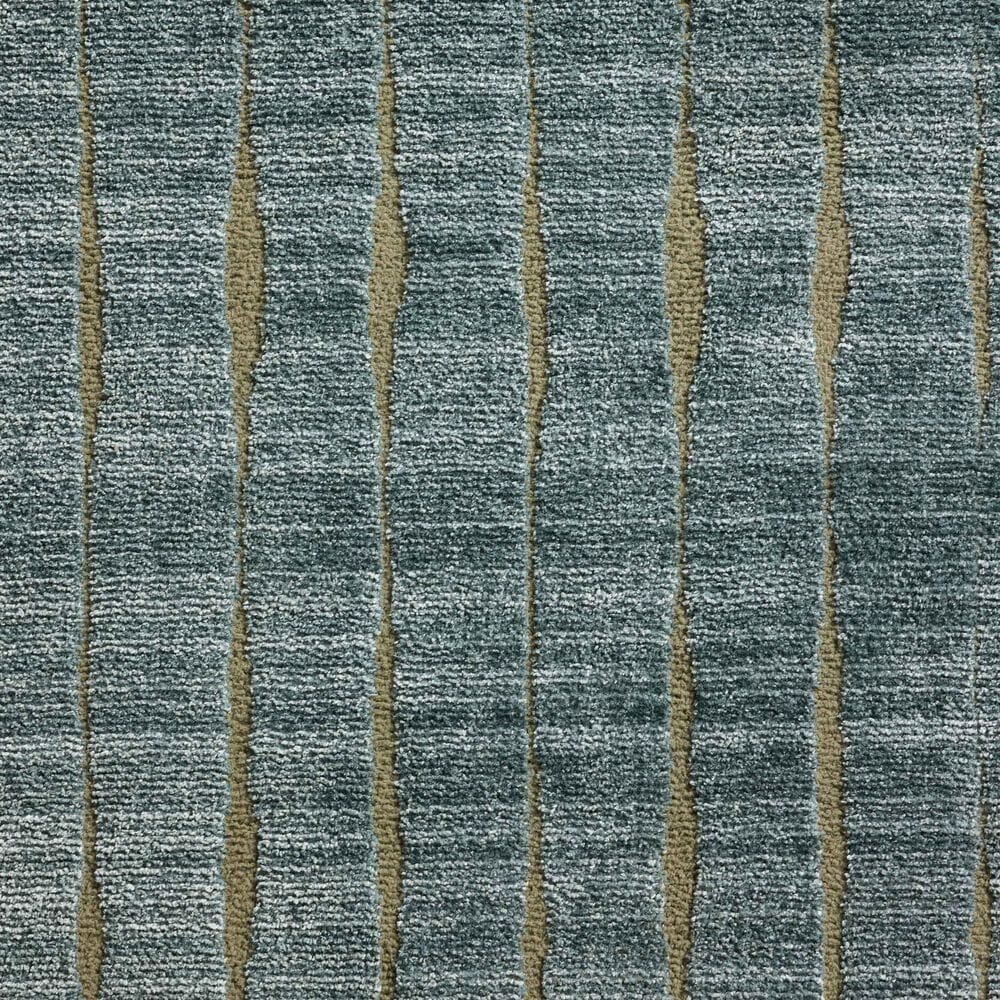 Chris Loves Julia x Loloi Calvin Ocean and Olive 5'3" Round Area Rug, , large