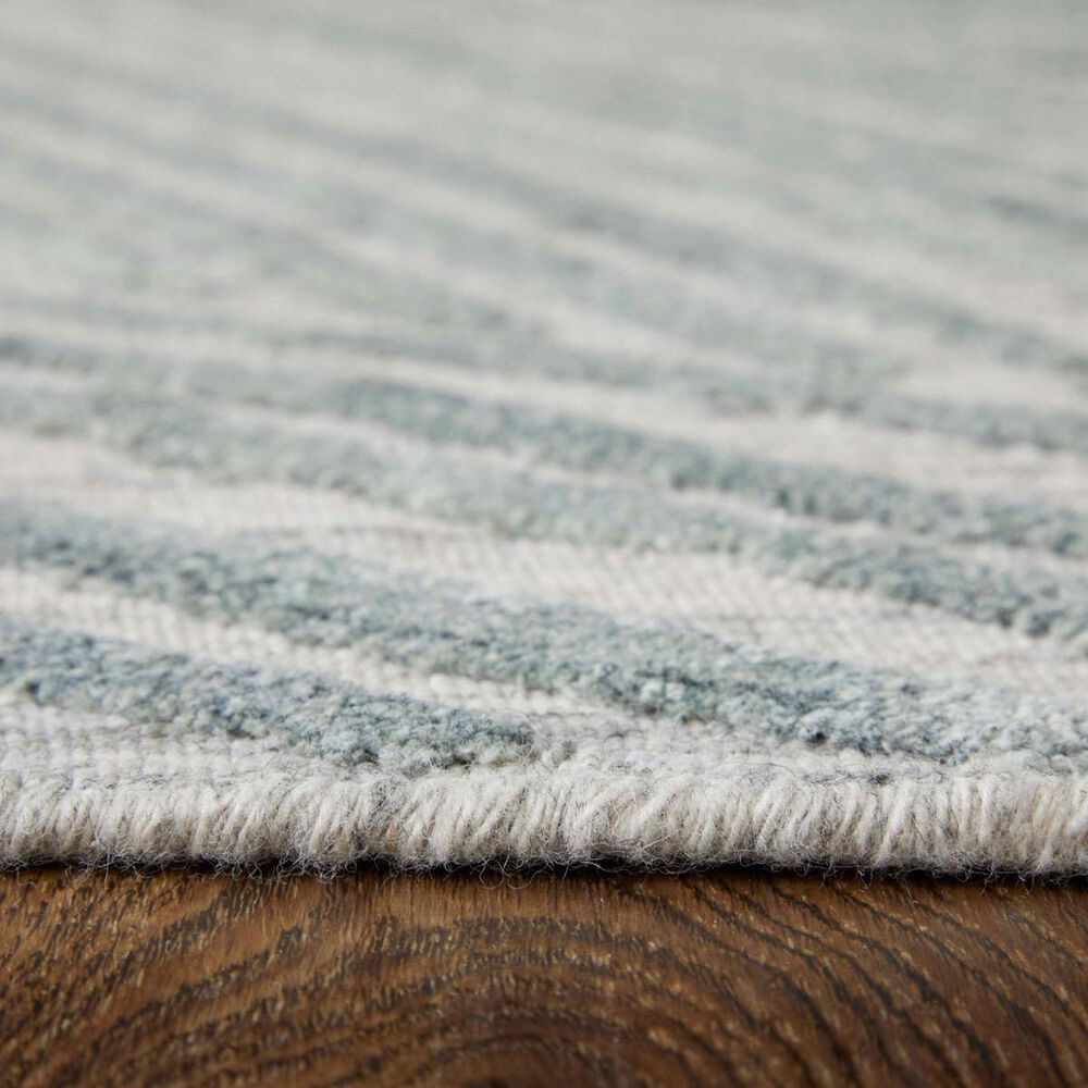 Feizy Elias 8&#39; x 10&#39; Green and Gray Area Rug, , large