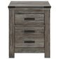 Ashley Frandern 4-Piece Full Bookcase Bedroom Set in Rustic Warm Gray, , large