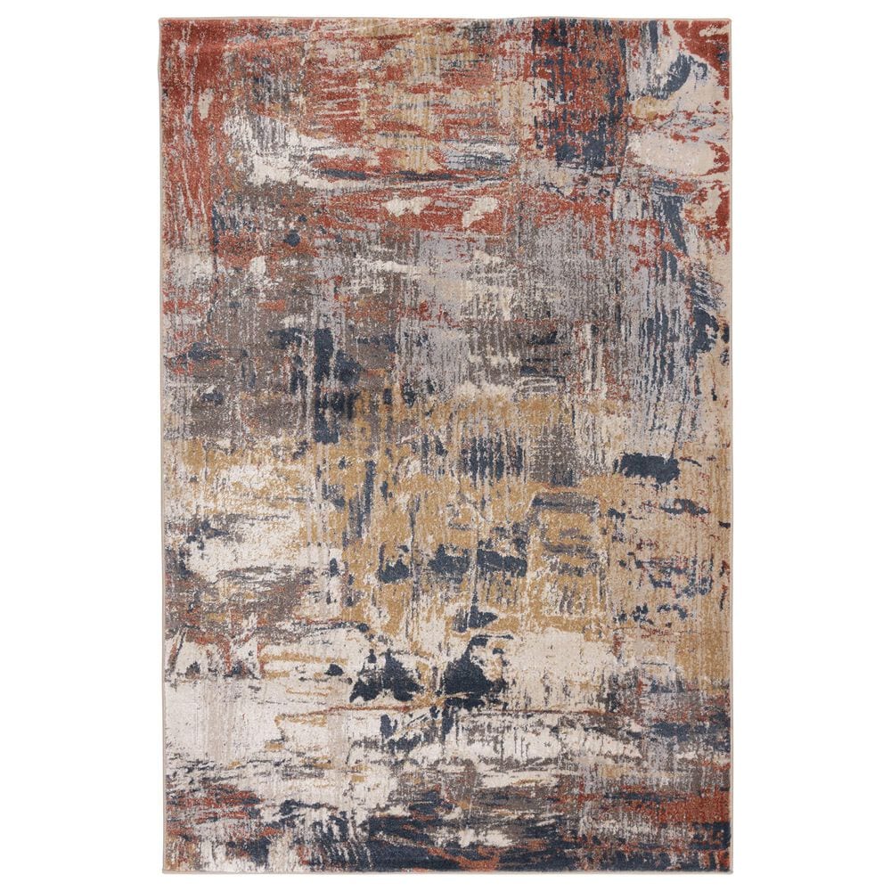 Central Oriental Montville Desmonia 7"10" x 9"10" Alabaster and Multicolor Area Rug, , large