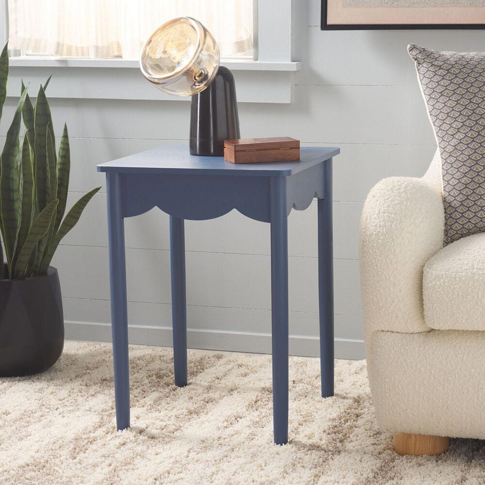 Safavieh Paislyn End Table in Blue, , large