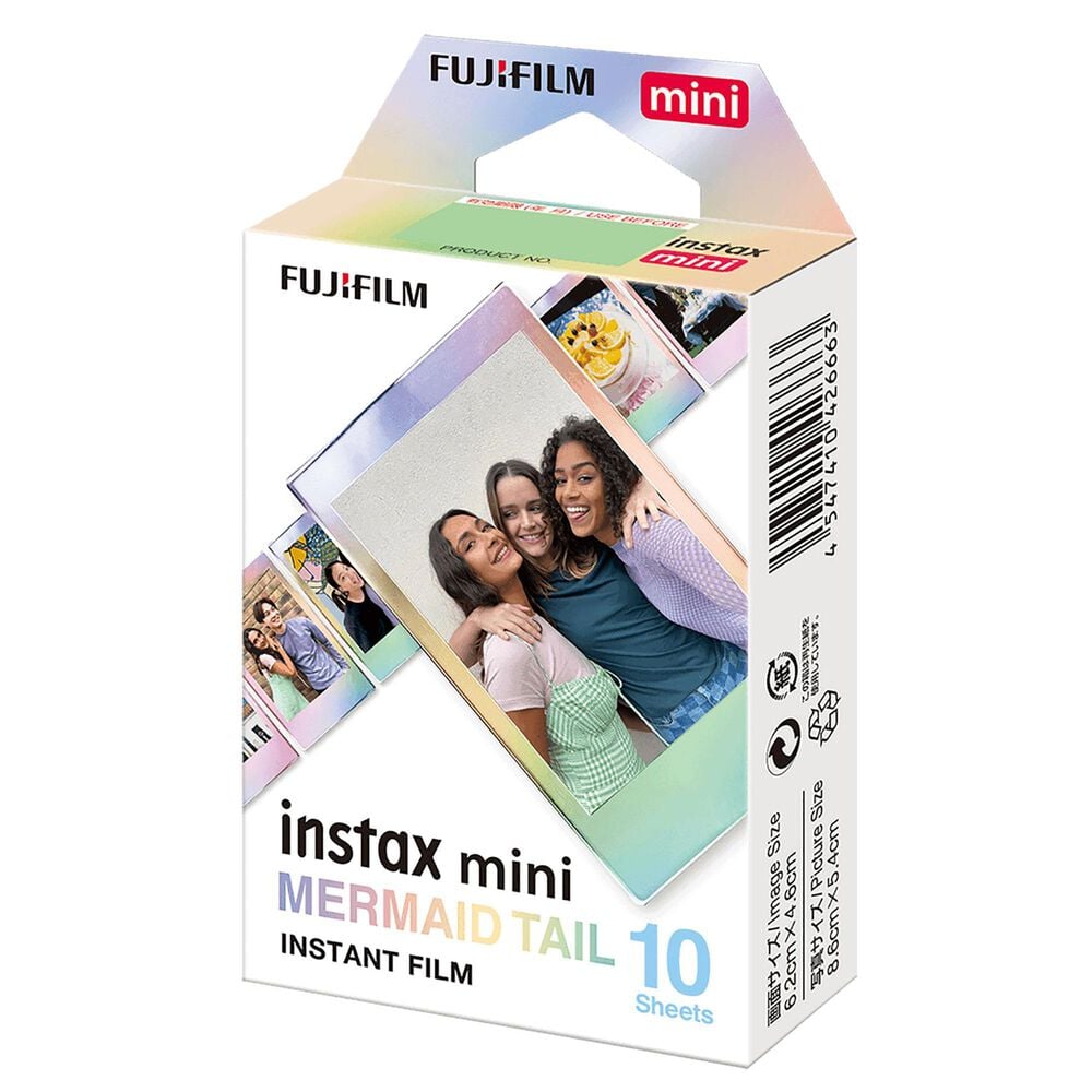 Fujifilm Instax Mini Instant Mermaid Tail Film &#40;10 Packs&#41;, , large