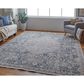 Feizy Marquette 4" x 5"3" Blue and Gray Area Rug, , large