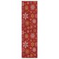 Dalyn Rug Company Wonderland WN31 2"3" x 7"6" Red Indoor/Outdoor Runner, , large