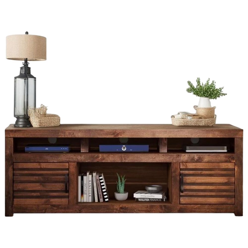 Legends Home Sausalito 72" TV Console in Whiskey, , large