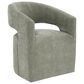 Furniture of America Rivena Modern Arm Chair with Casters in Green, , large