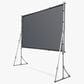 Kodak 150 Projector Screen with Stand - Fast Fold Front Projection Screen with Tripod & Case, , large
