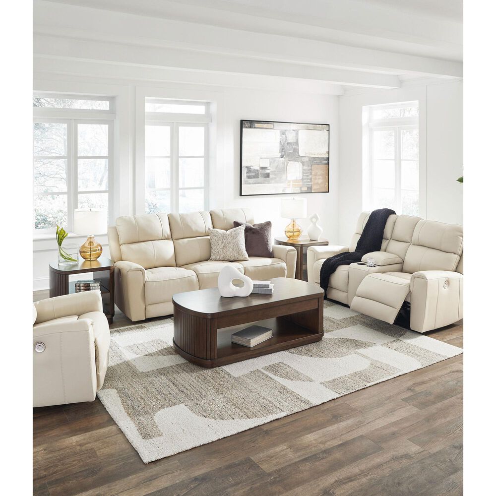 Ashley Dahlmoore Power Reclining Sofa in Almond, , large