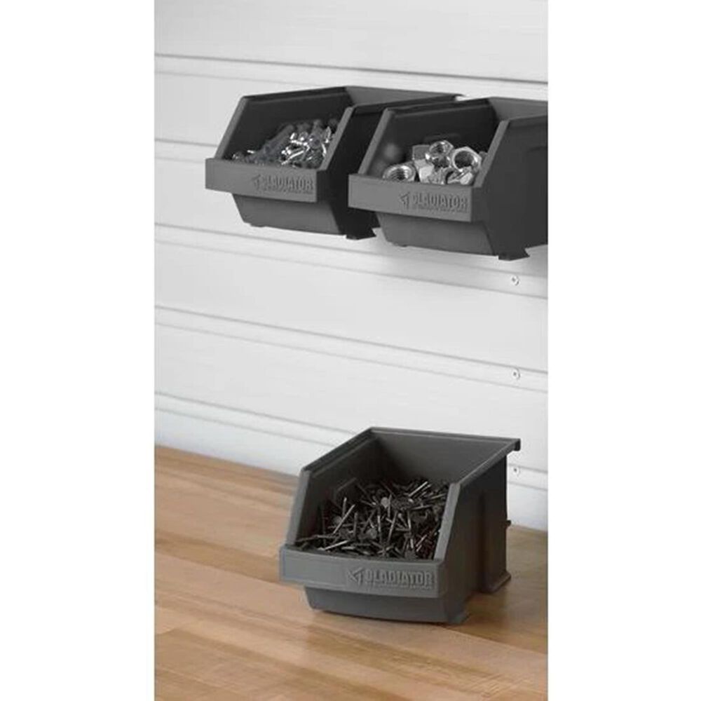 Gladiator 3Pack Small Item Bins in Charcoal Nebraska Furniture Mart
