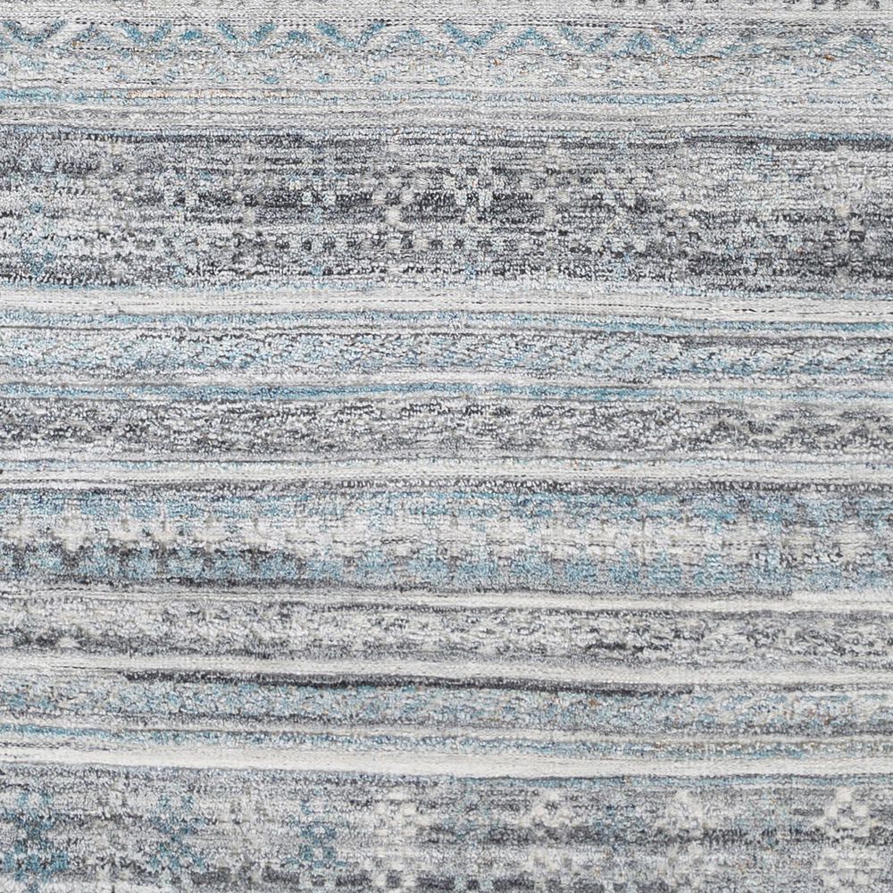 Surya Pompei 2&#39; x 3&#39; Dark Blue, Slate, Black, Brown and Off White Area Rug, , large