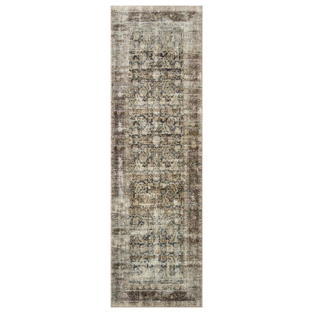 Amber Lewis x Loloi Morgan 2"3" x 7"6" Navy and Sand Runner, , large