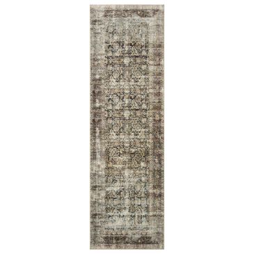 Amber Lewis x Loloi Morgan 2"3" x 7"6" Navy and Sand Runner, , large