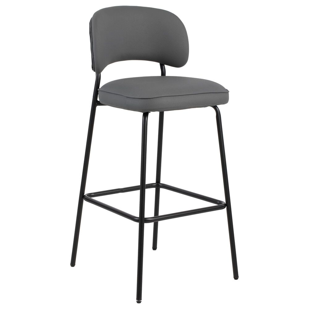 New Heritage Design Blythe Bar Stool in Black, , large