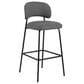 New Heritage Design Blythe Bar Stool in Black, , large