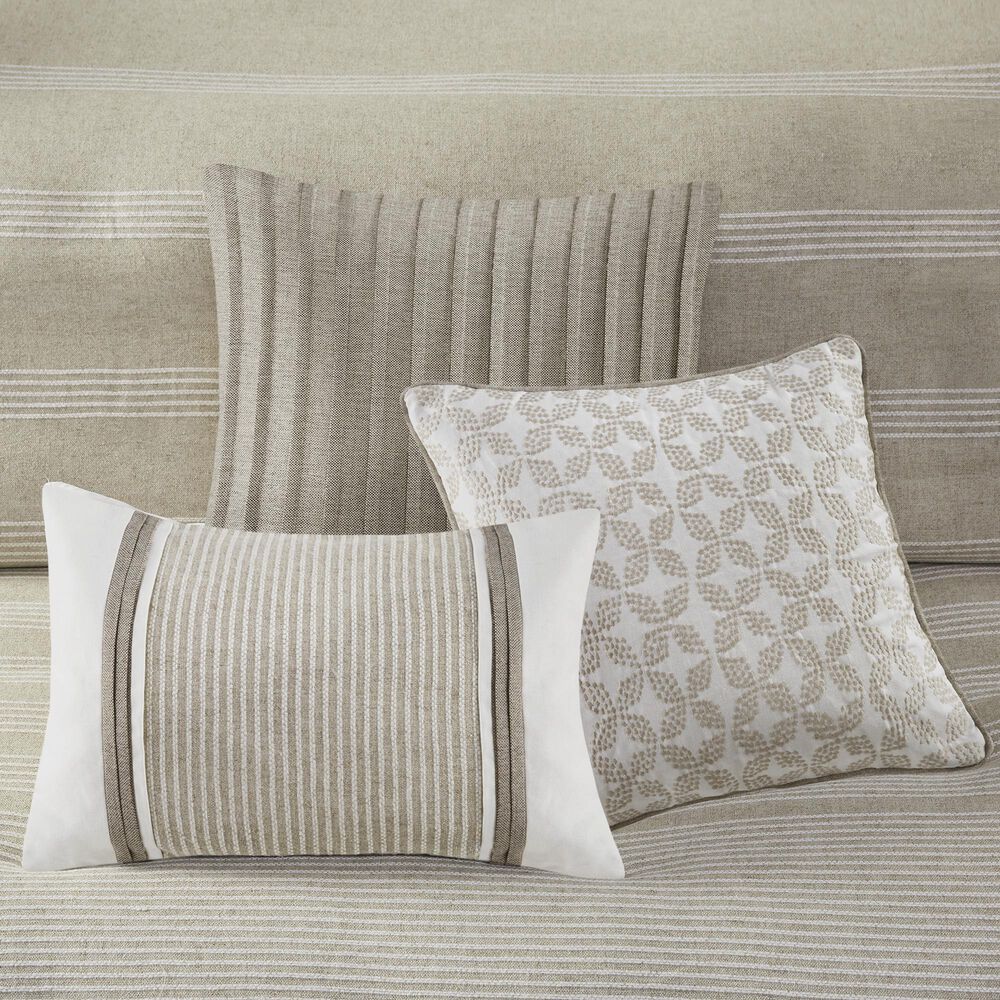 Hampton Park Carmel 9-Piece King/California King Comforter Set in Natural and Beige, , large