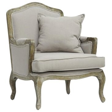 Baxton Studio Constanza Accent Chair in Beige, , large