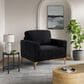 Lifestyle Solutions Mercer Accent Chair in Black, , large