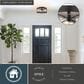 Vaxcel Harrison 3-Light Flush Mount in Matte Black, , large