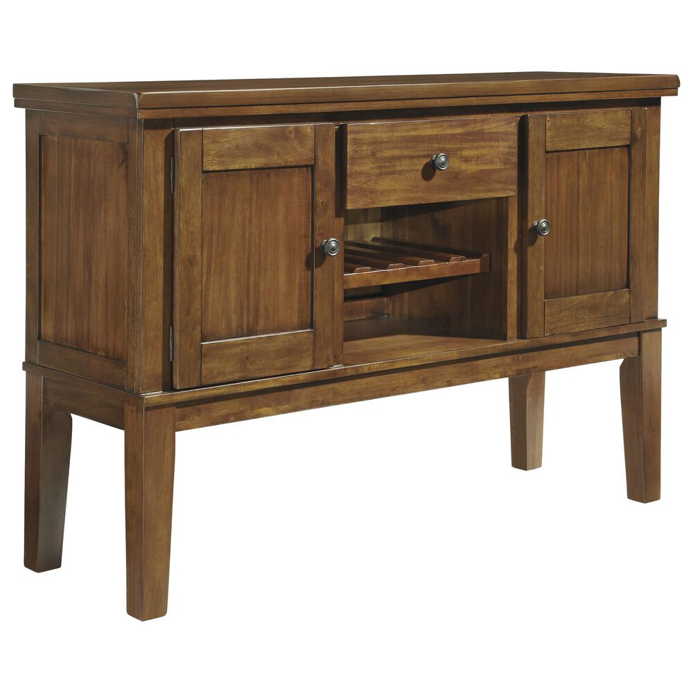 Ashley Ralene 2-Door Dining Server in Medium Brown, , large