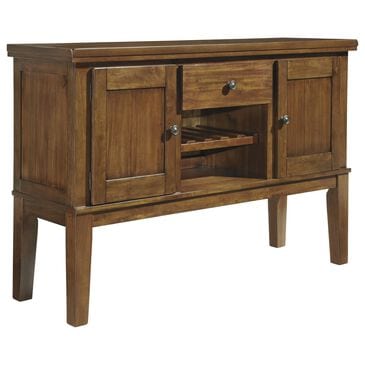 Ashley Ralene 2-Door Dining Server in Medium Brown, , large