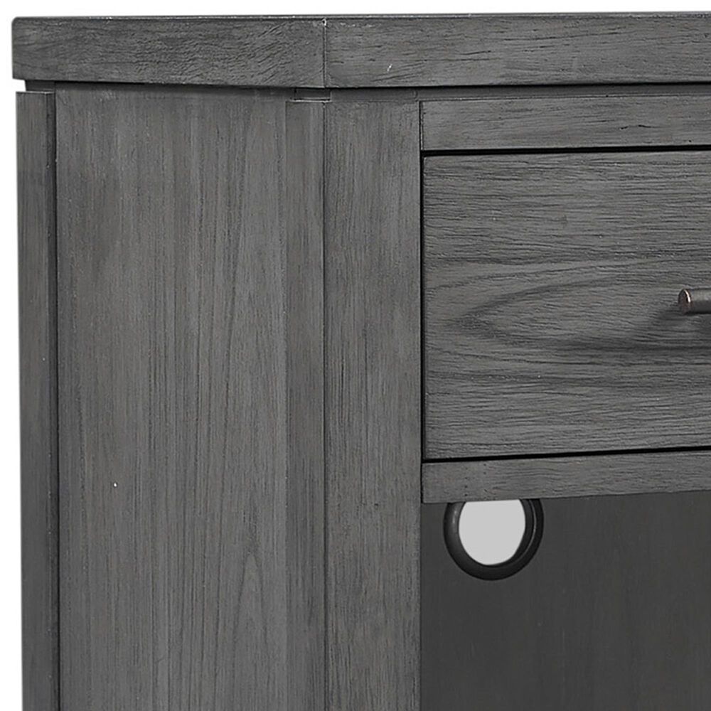 Riva Ridge Preston 1-Drawer Nightstand in Urbane Grey, , large