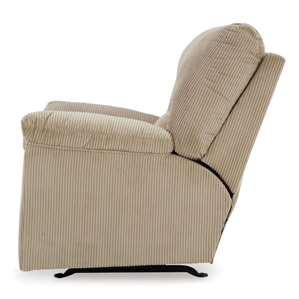 Ashley SimpleJoy Rocker Recliner in Sand, , large