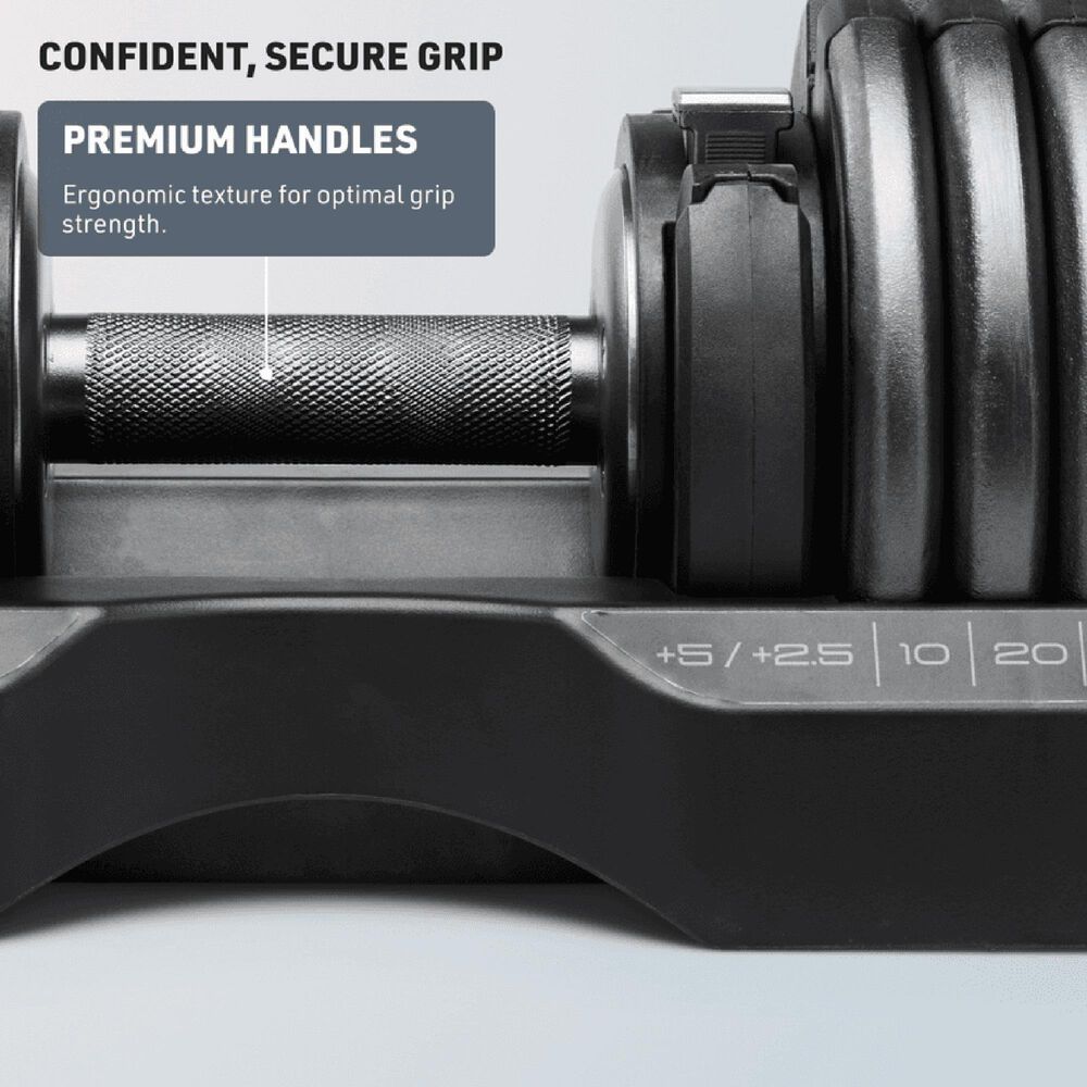NordicTrack Select-A-Weight Adjustable Dumbbell in Black, , large
