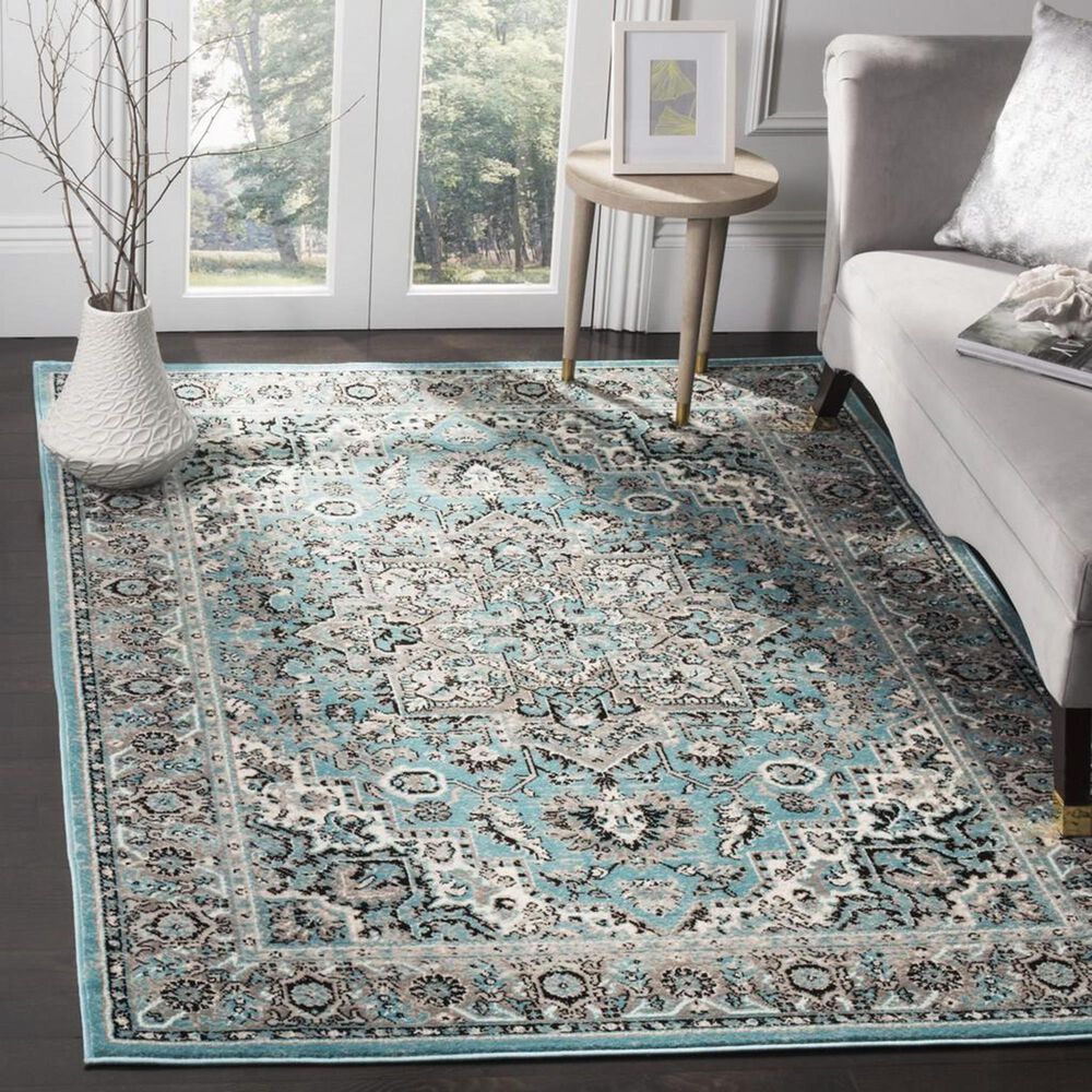 Safavieh Skyler SKY126M 11&#39; x 16&#39; Blue and Ivory Area Rug, , large