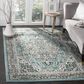 Safavieh Skyler SKY126M 11" x 16" Blue and Ivory Area Rug, , large