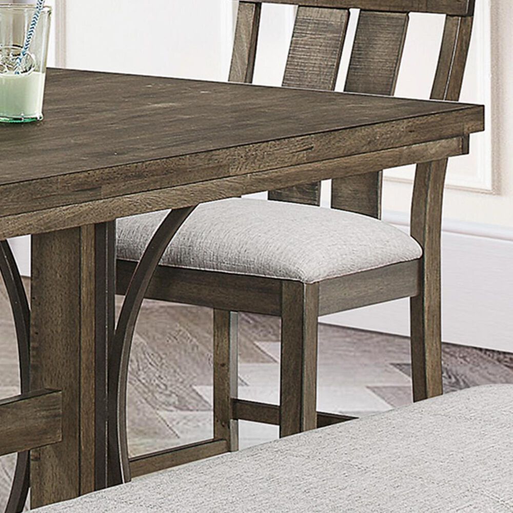Claremont Quincy Counter Height Dining Table in Gray Table Only