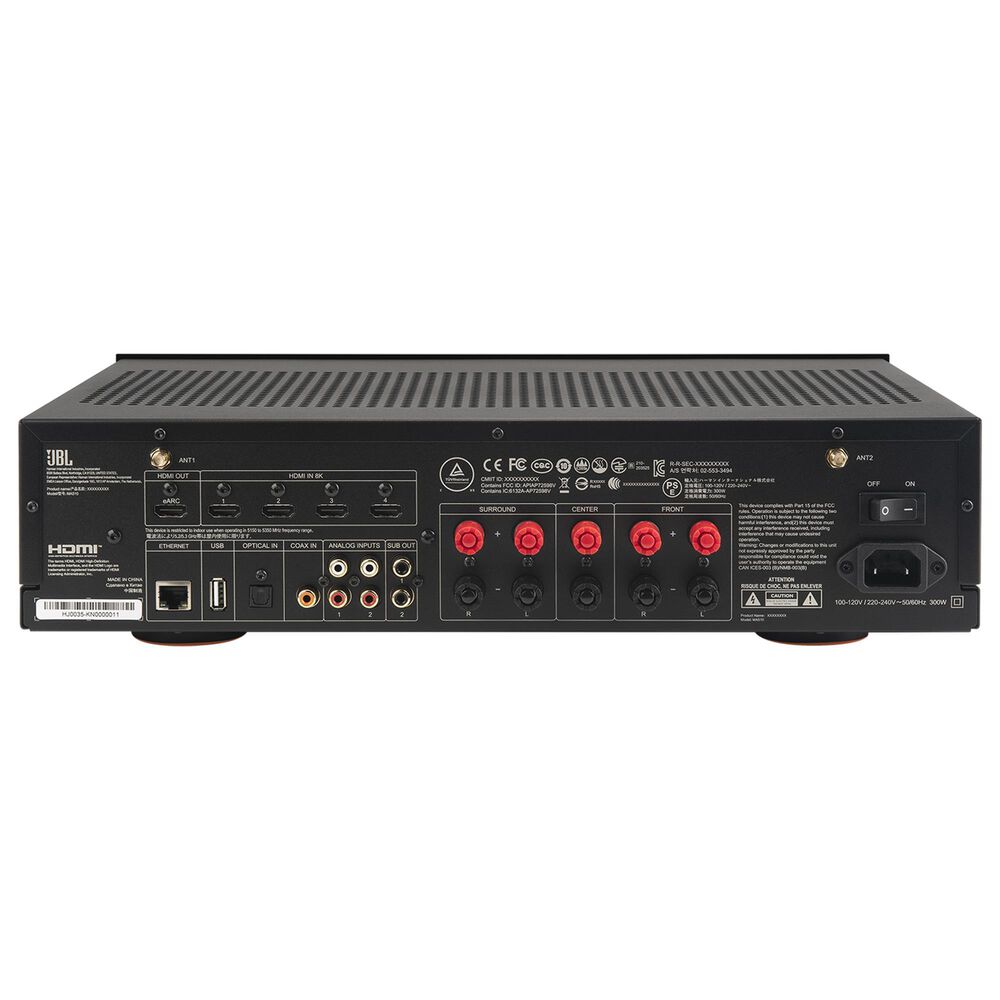 JBL MA 5.2-Channel AV Receiver with 8K HDMI in White, , large