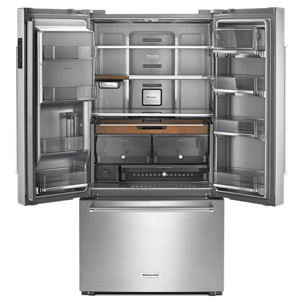KitchenAid 24 Cu. Ft. French Door Refrigerator, , large