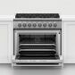 Fisher & Paykel 36" Freestanding Natural Gas Range with 6 Burners in Stainless Steel, , large