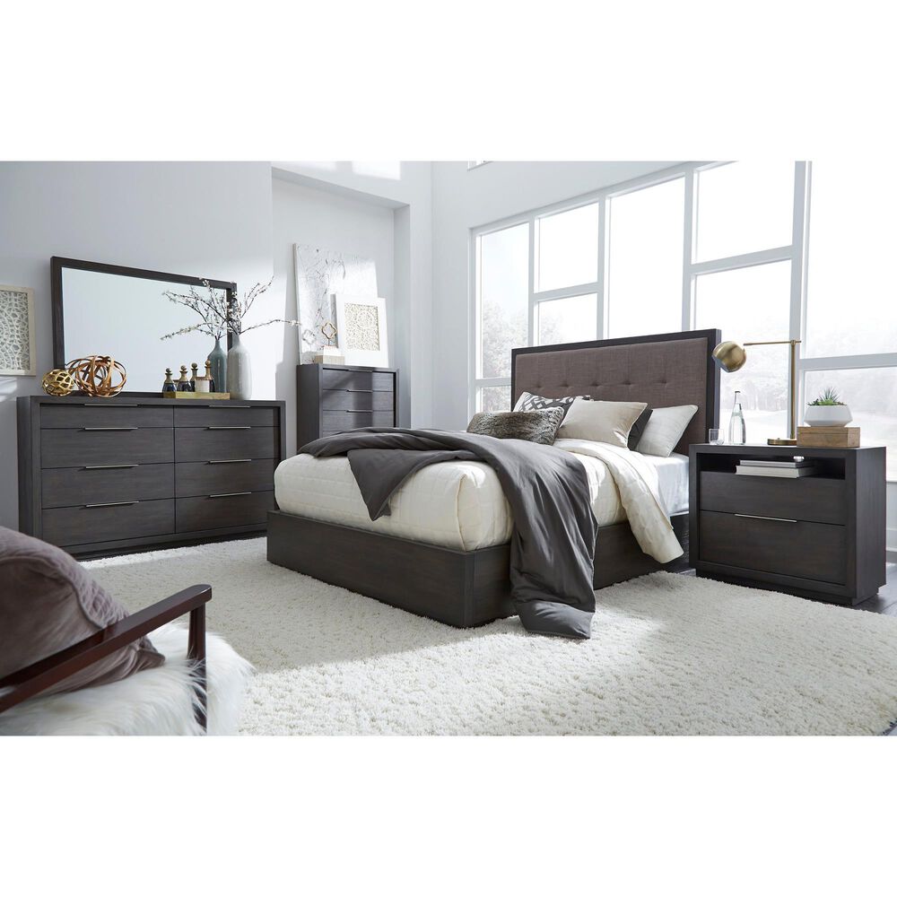 Urban Home Oxford California King Platform Bed in Basalt Grey, , large