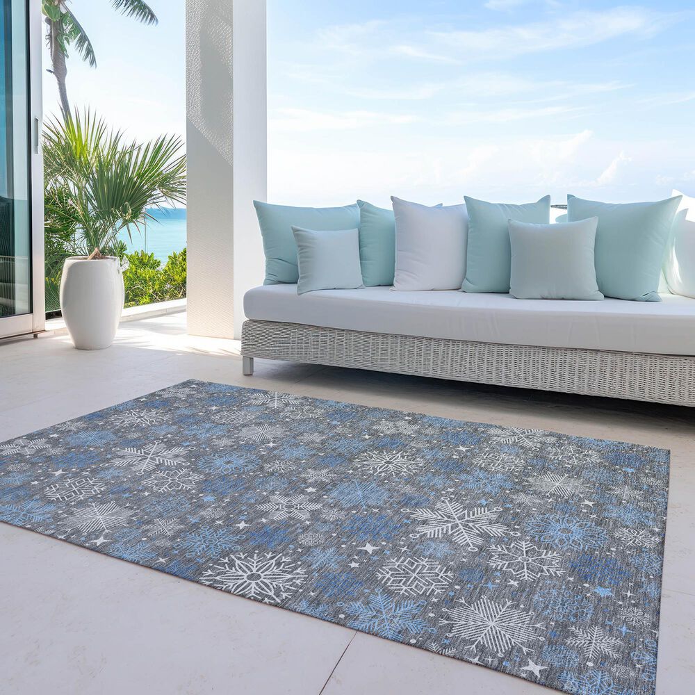 Dalyn Rug Company Wonderland WN31 5&#39; x 7&#39;6&quot; Gray Indoor/Outdoor Area Rug, , large