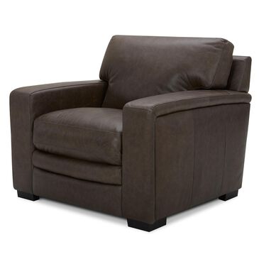 Interlochen Leather Chair in Marseille Concrete Gray, , large