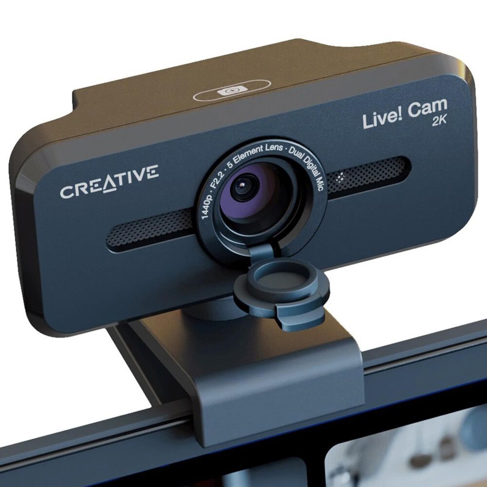 Creative Labs Live! Cam Sync V3 2K QHD Webcam in Black, , large