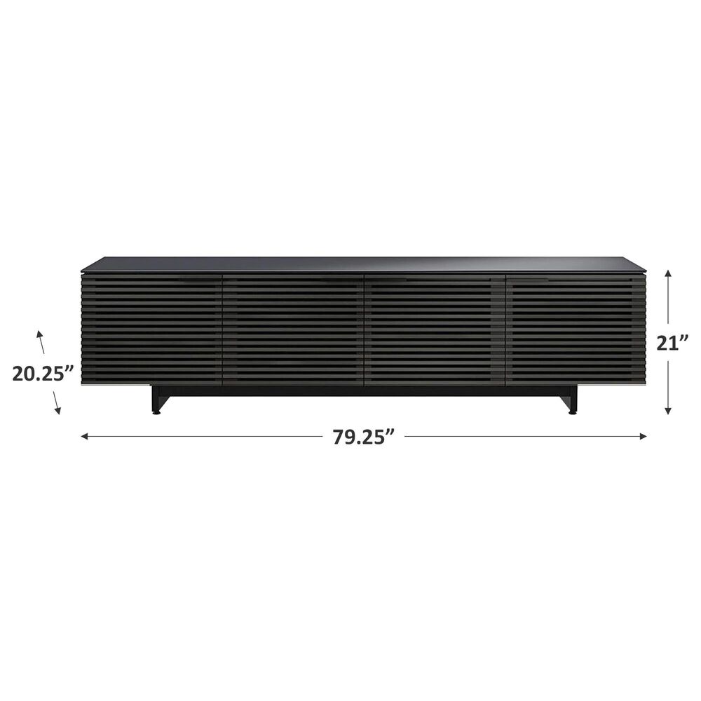 BDI Corridor 79&quot; Media Unit in Charcoal, , large