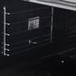 Forno Asti 30" Double Electric Wall Oven with Upper French Door in Black, , large