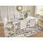 Ashley Larawyn Dining Table in Bisque, White and Gray - Table Only, , large
