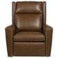 Hancock and Moore Brantley Manual Swivel Recliner in Fenway Whiskey, , large