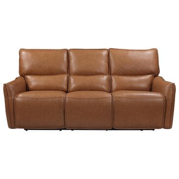 Italiano Furniture Shae Power Reclining Sofa with Power Headrest in Desert, , large