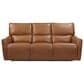 Italiano Furniture Shae Power Reclining Sofa with Power Headrest in Desert, , large