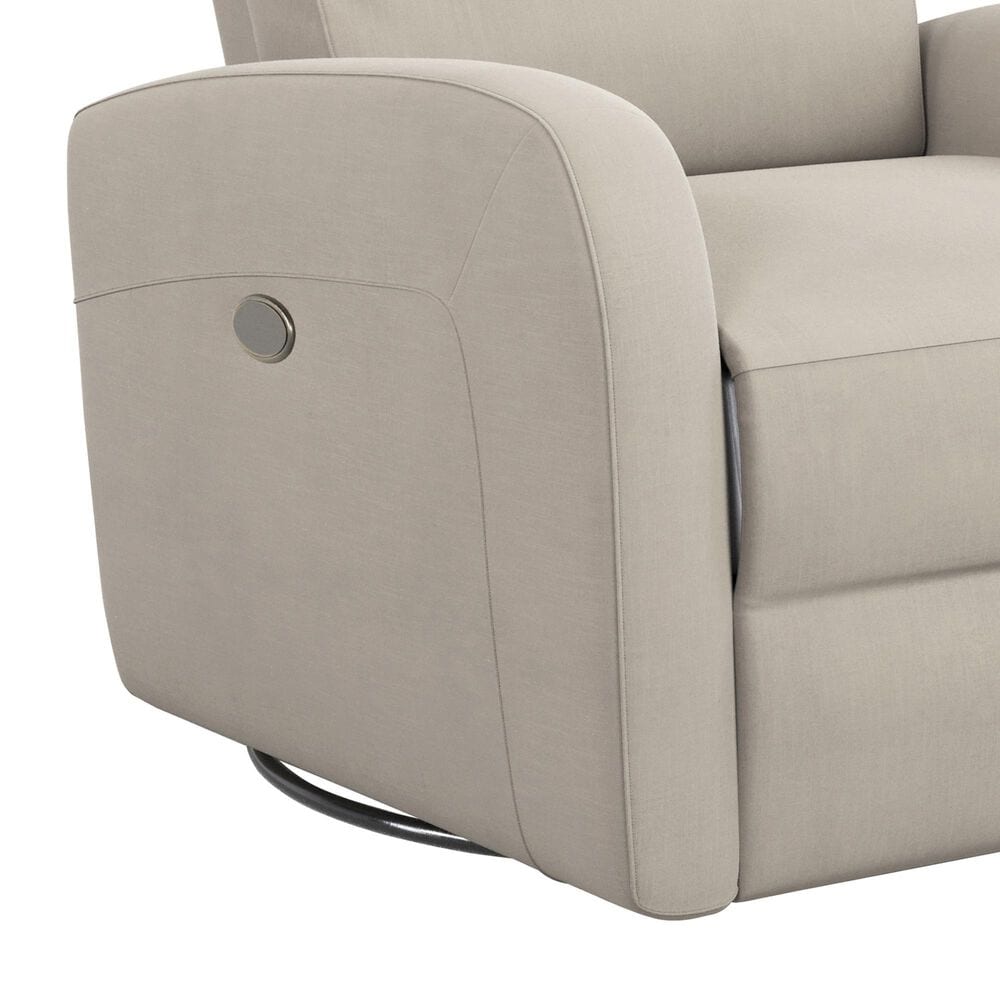 Eastern Shore Jordan Triple Power Swivel Glider Recliner in Camel Tan, , large