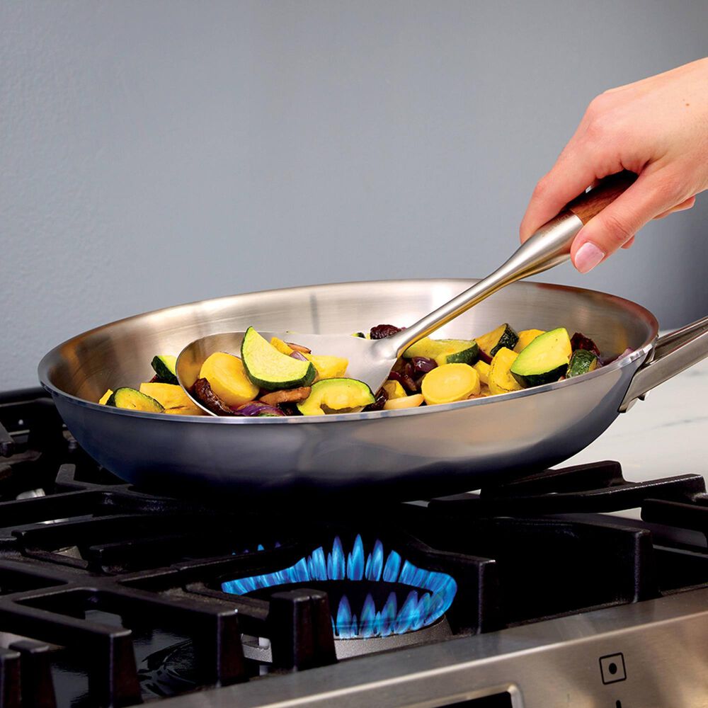 Ninja EverClad 12&quot; Commercial-Grade Fry Pan in Stainless Steel, , large
